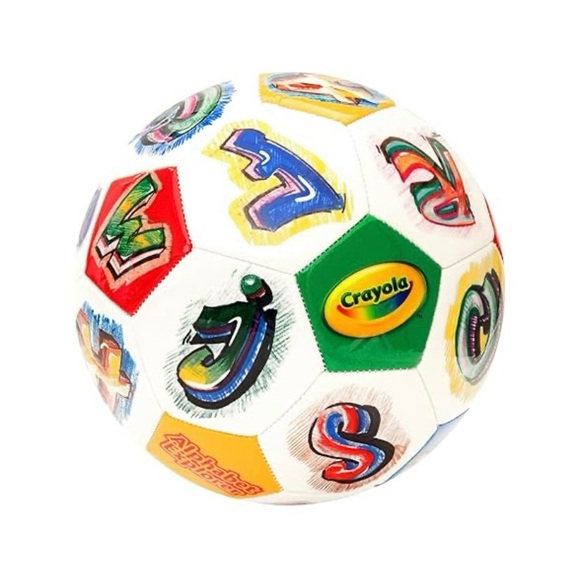 New! Crayola official soccer ball size 5 with hand air pump included - Picture 3 of 9